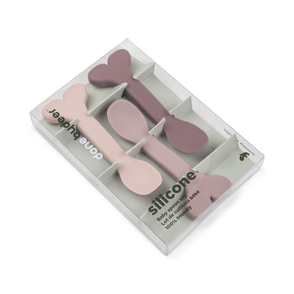 Done by Deer Silicone Baby Spoons - Wally Powder - EX DISPLAY