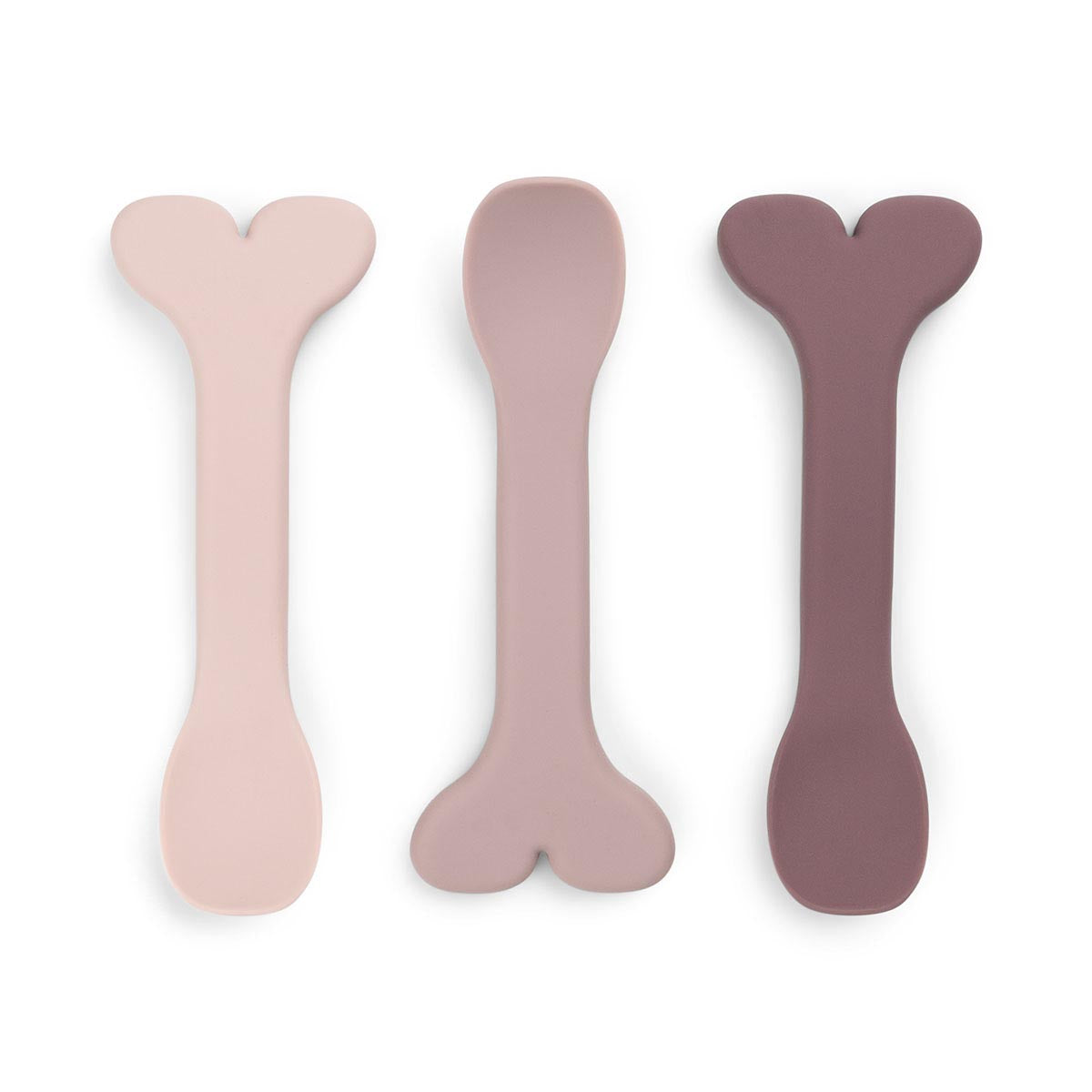 Done by Deer Silicone Baby Spoon 3 pce Wally - CLEARANCE