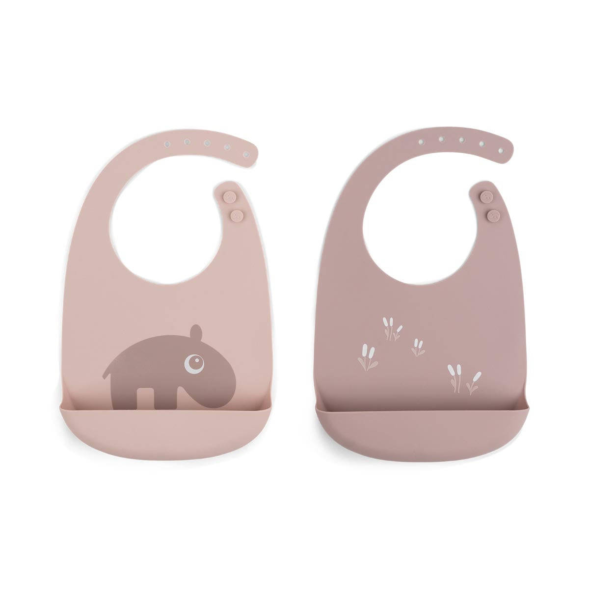 Done by Deer Silicone Bib 2 Pack