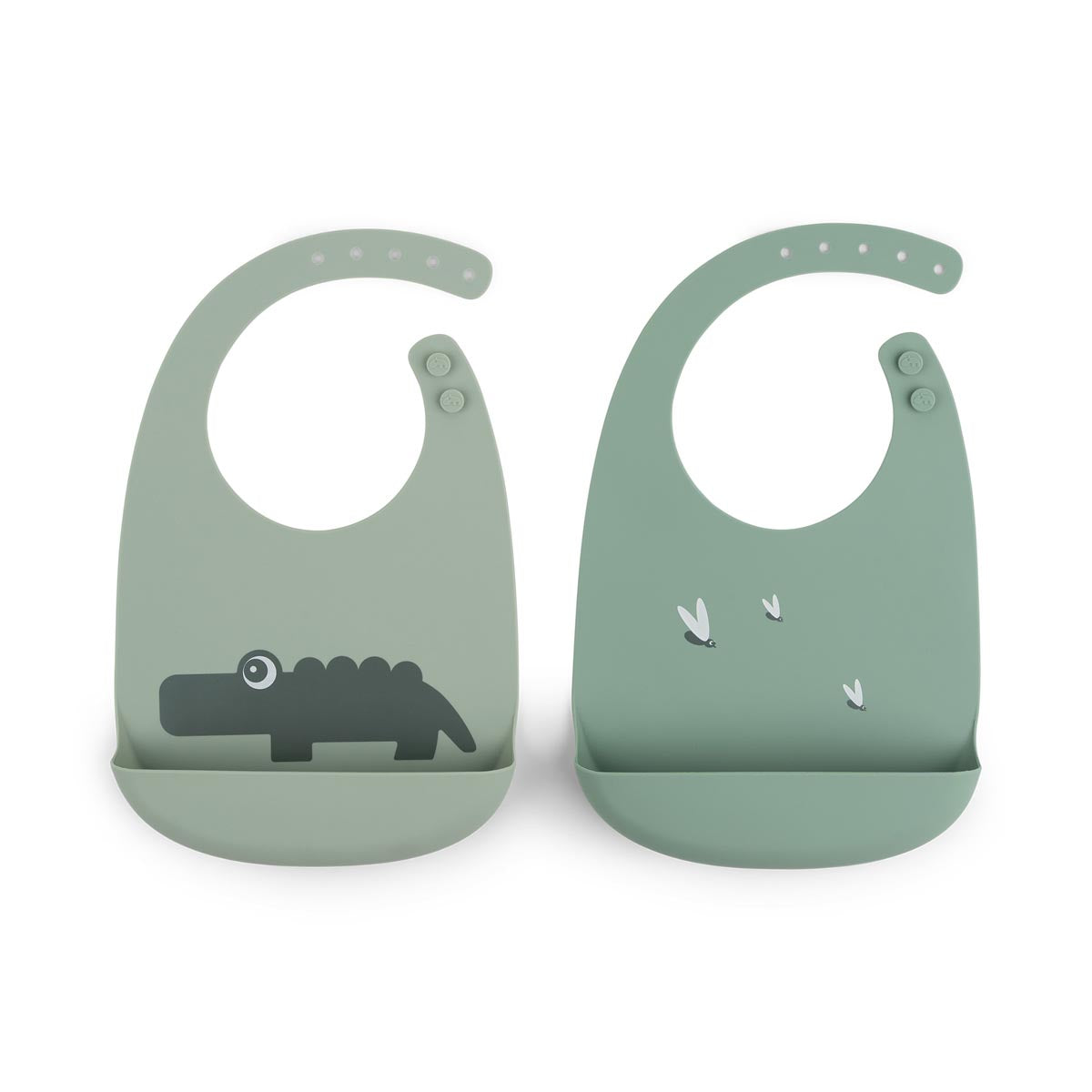 Done by Deer Silicone Bib 2 Pack OUTLET CLEARANCE