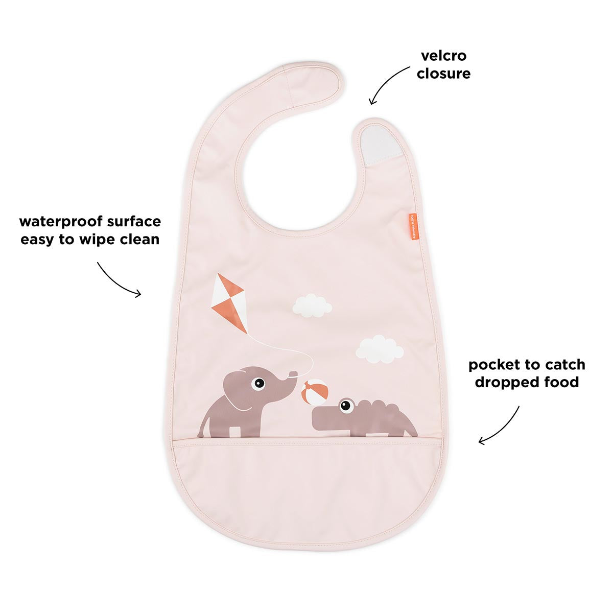 Done by Deer Velcro Bib
