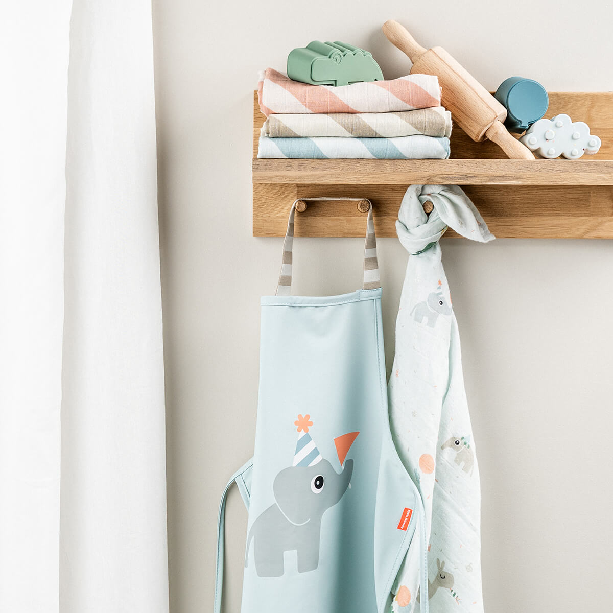 Done by Deer Apron Blue