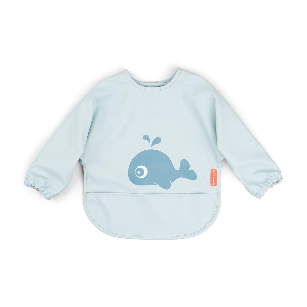 Sleeved Pocket Bib Wally Blue - Expo Stock