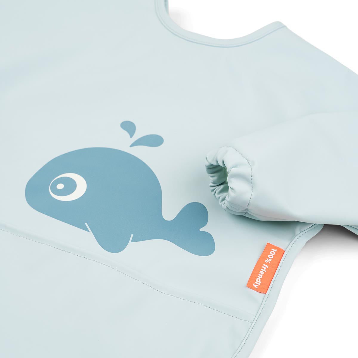 Sleeved Pocket Bib Wally Blue - Expo Stock