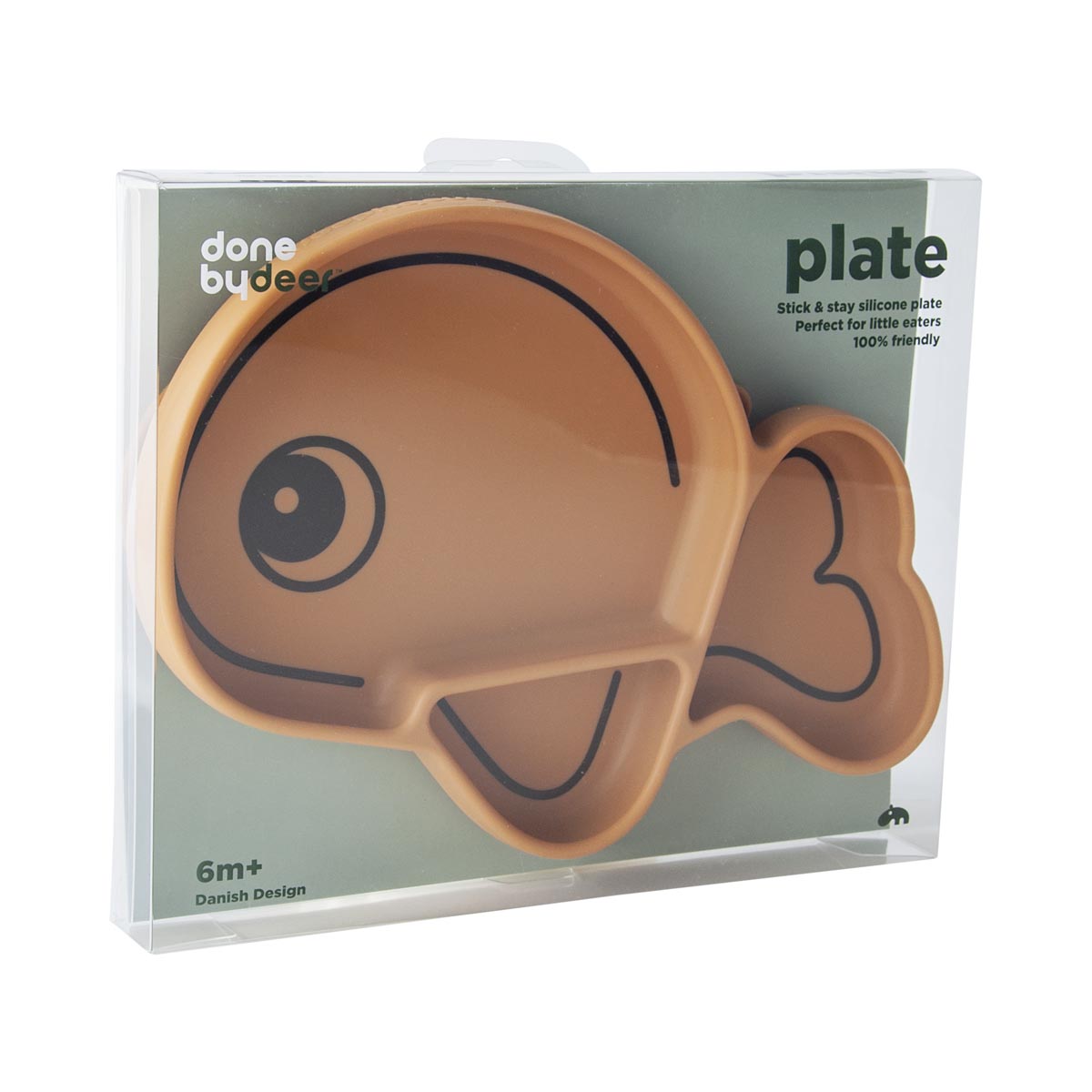 Stick & Stay Plate Wally Mustard