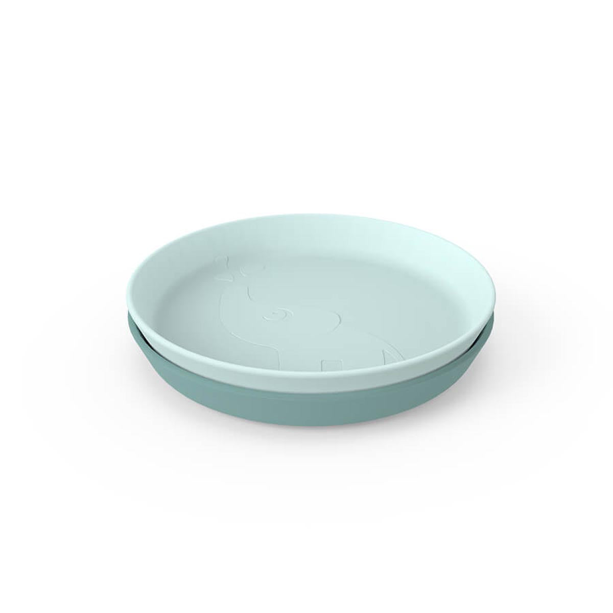 Kiddish Plate Set 2pack  Blue - EX DISPLAY CLEARANCE