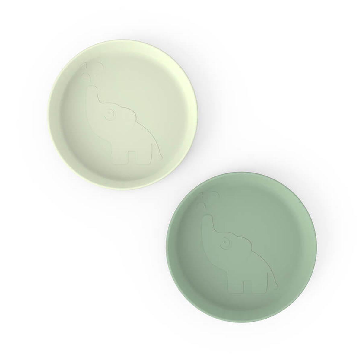 Kiddish Plate Set 2pack  Green - EX DISPLAY CLEARANCE