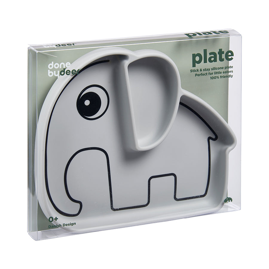 Stick & Stay Plate Elphee Grey - DISPLAY CLEARANCE
