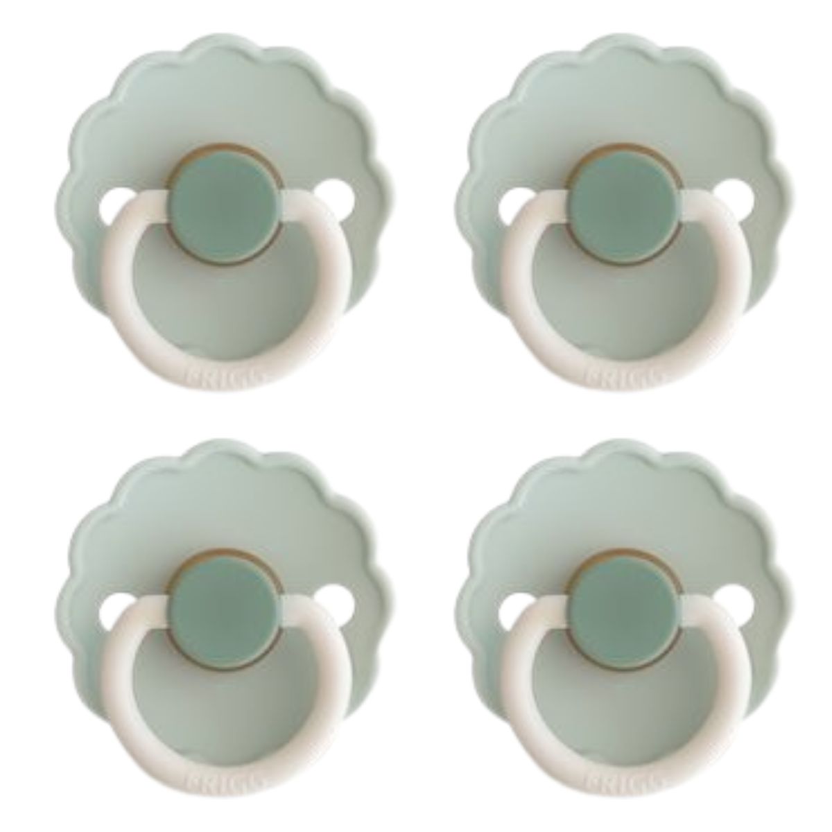 FRIGG Daisy Pacifier 4 Pack Latex 0-6 months Little Darling
