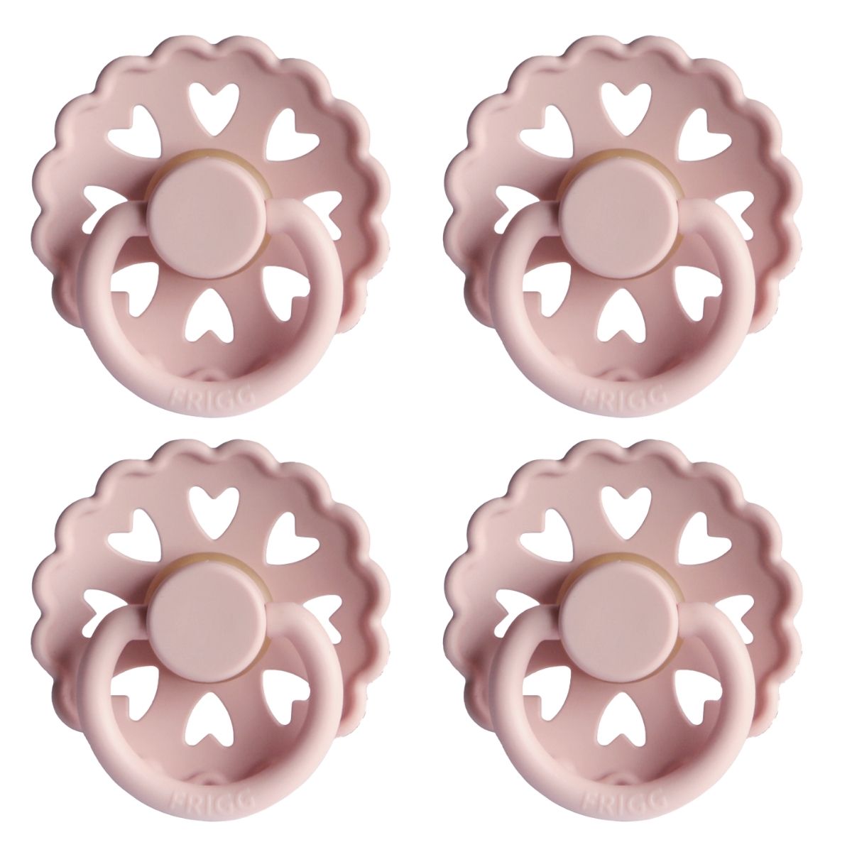 FRIGG Fairytale Pacifier 4 Pack Latex 0-6 months Primrose