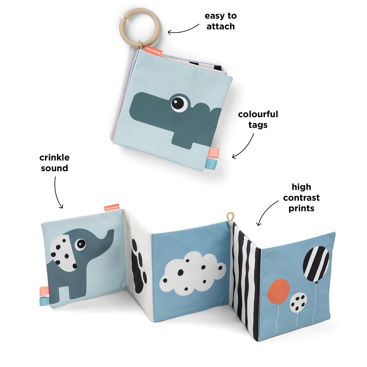 Fold Out Soft Book - EX DISPLAY CLEARANCE