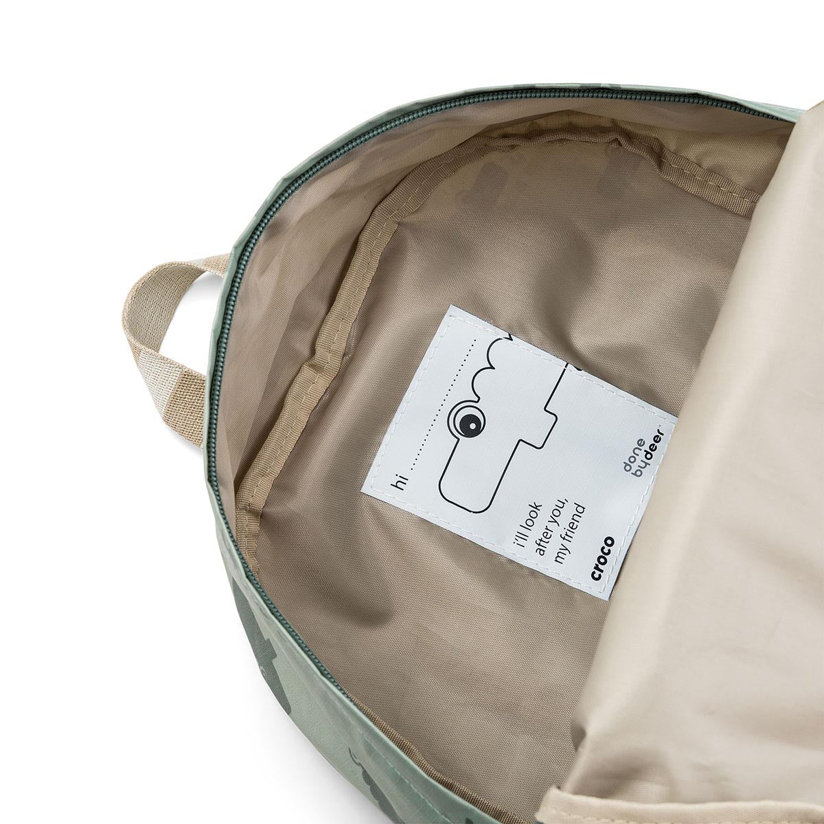 Done by Deer Kids Backpack Green