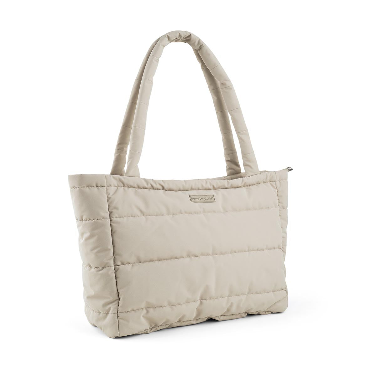 Done by Deer Qulited Changing Tote Sand