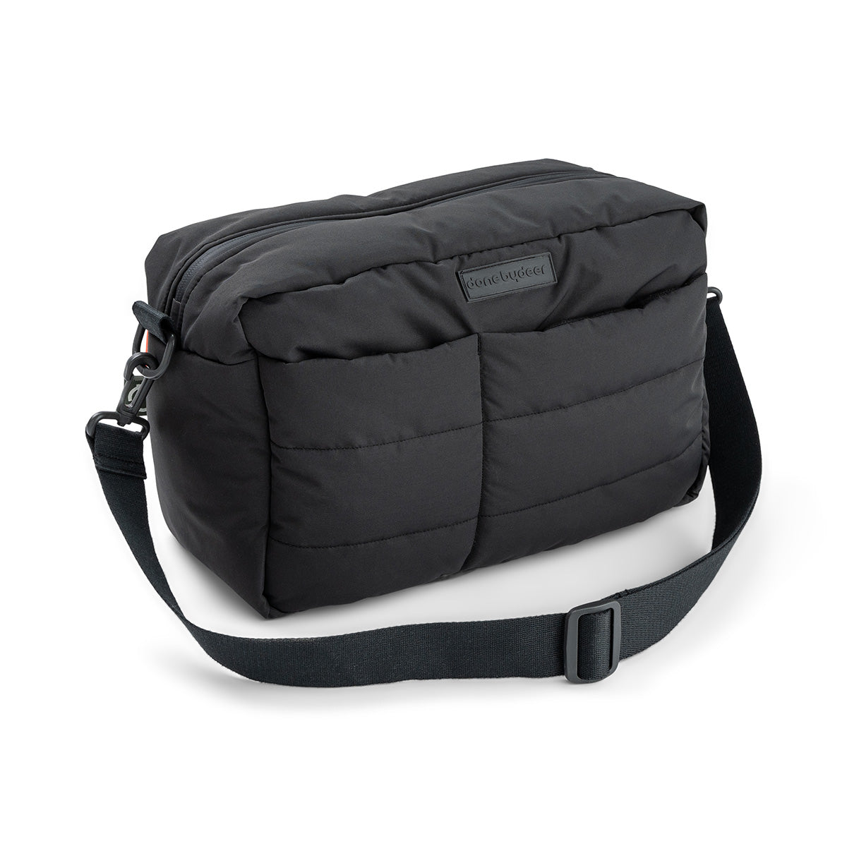 Done by Deer Quilted Stroller Bag Black  - EXPO DISPLAY ITEM