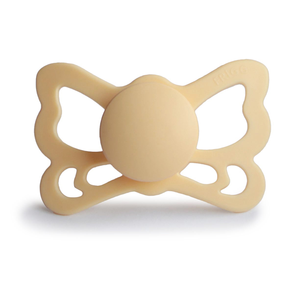 FRIGG Butterfly Pacifier 4 Pack Silicone 6-18months Daffodil