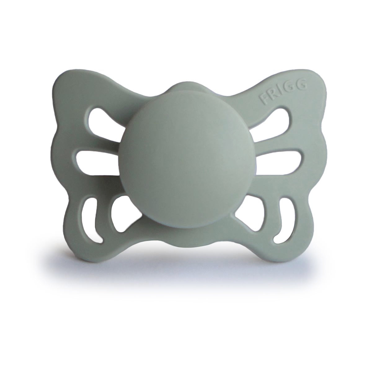 FRIGG Butterfly Pacifier 4 Pack Silicone 0-6months Sage