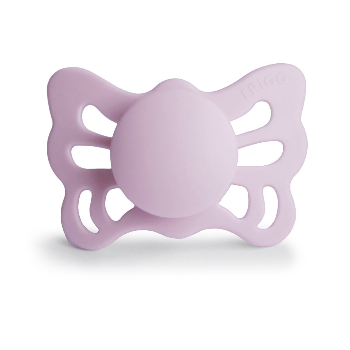 FRIGG Butterfly Pacifier 4 Pack Silicone 0-6months Lilac