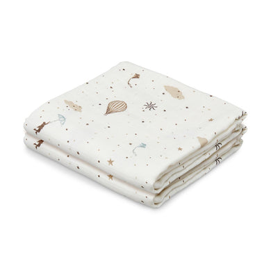 Cam Cam Copenhagen 2 Pack Muslin Cloth main image 1