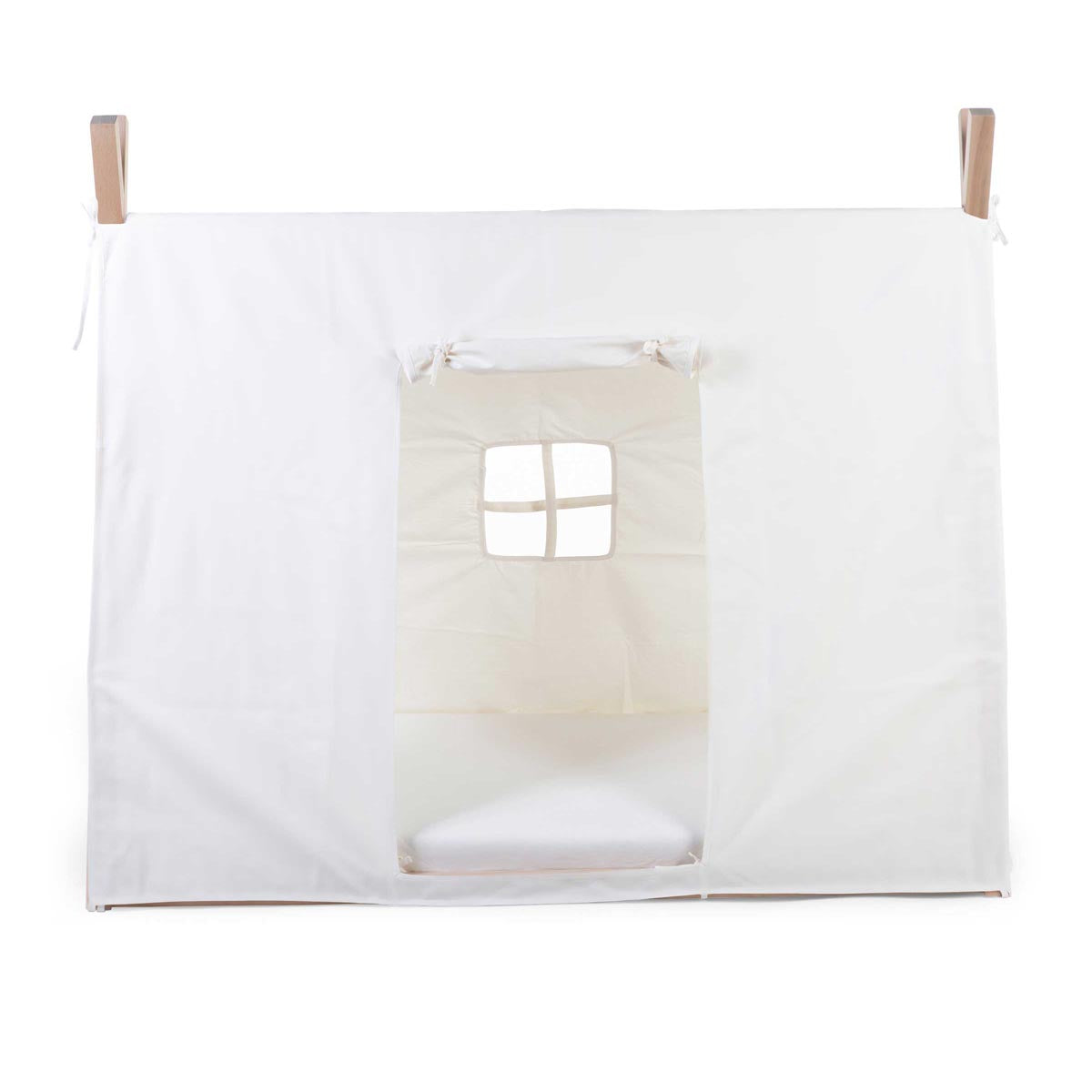 Childhome Tipi Junior Bed with MATTRESS, BASE, & 2 TIPI TENT COVERS