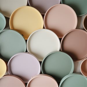 Mushie Silicone Classic Plate