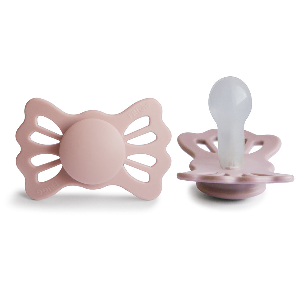 FRIGG Lucky Pacifier 4 Pack Silicone 6-18months Blush