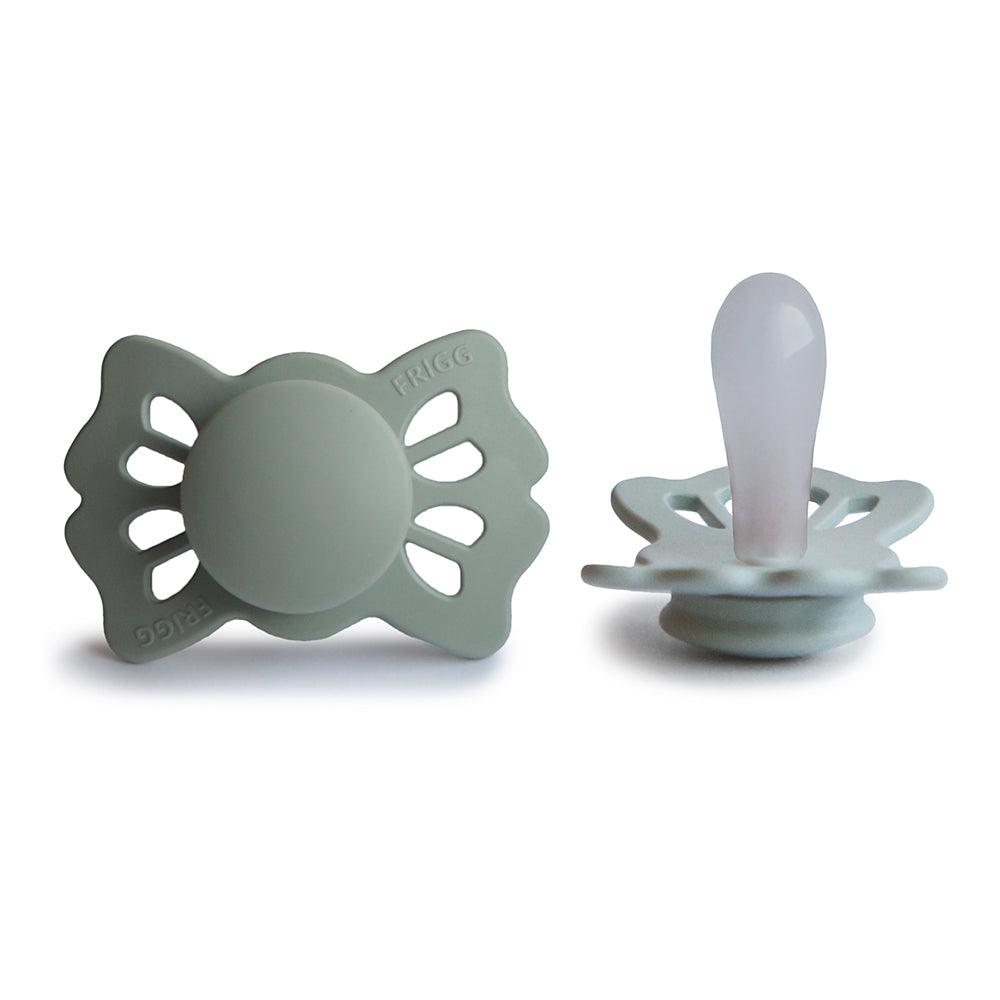 FRIGG Lucky Pacifier 4 Pack Silicone 0-6months Sage