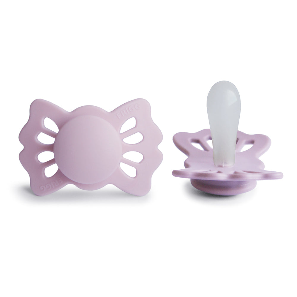 FRIGG Lucky Pacifier 4 Pack Silicone 0-6months Lilac
