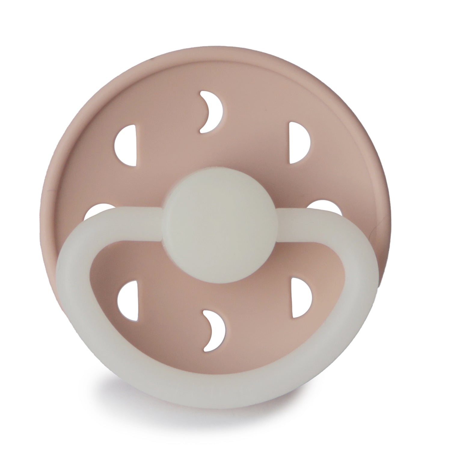 FRIGG Moon Pacifier 4 Pack Silicone 6-18 months Blush Night