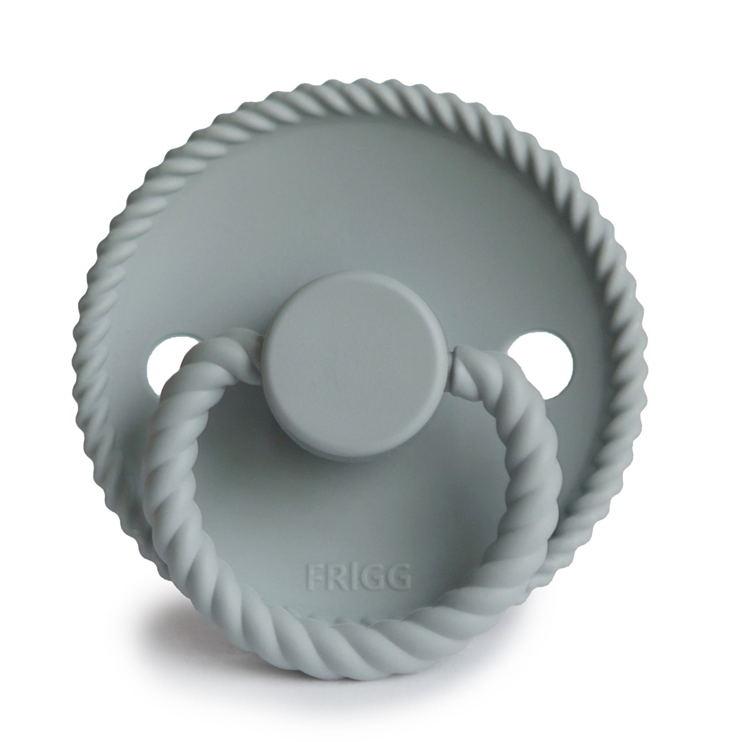 FRIGG Rope Pacifier 4 Pack Silicone 0-6months French Grey