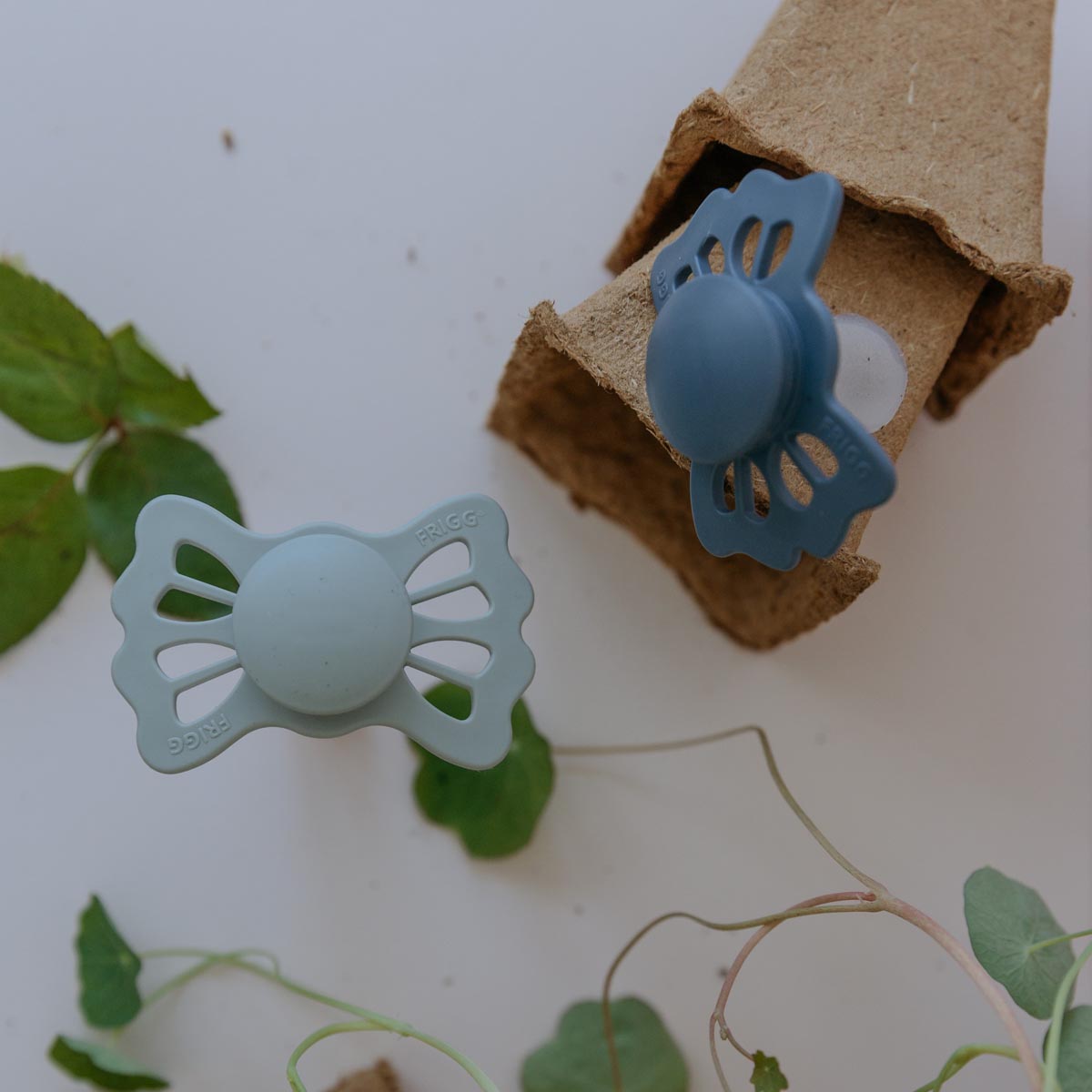 FRIGG Lucky Pacifier 4 Pack Silicone 0-6months Sage