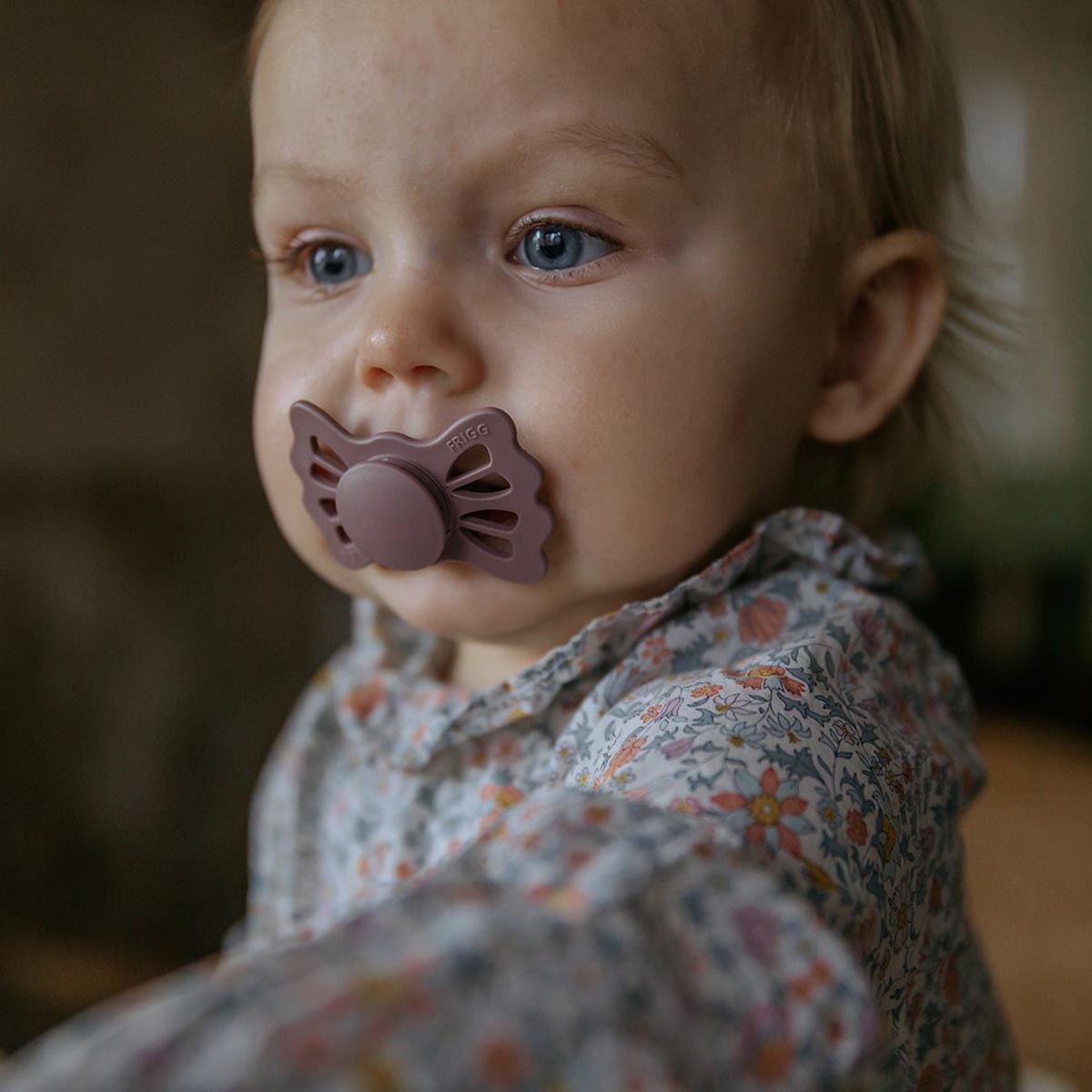 FRIGG Lucky Pacifier 4 Pack Silicone 6-18months Mauve