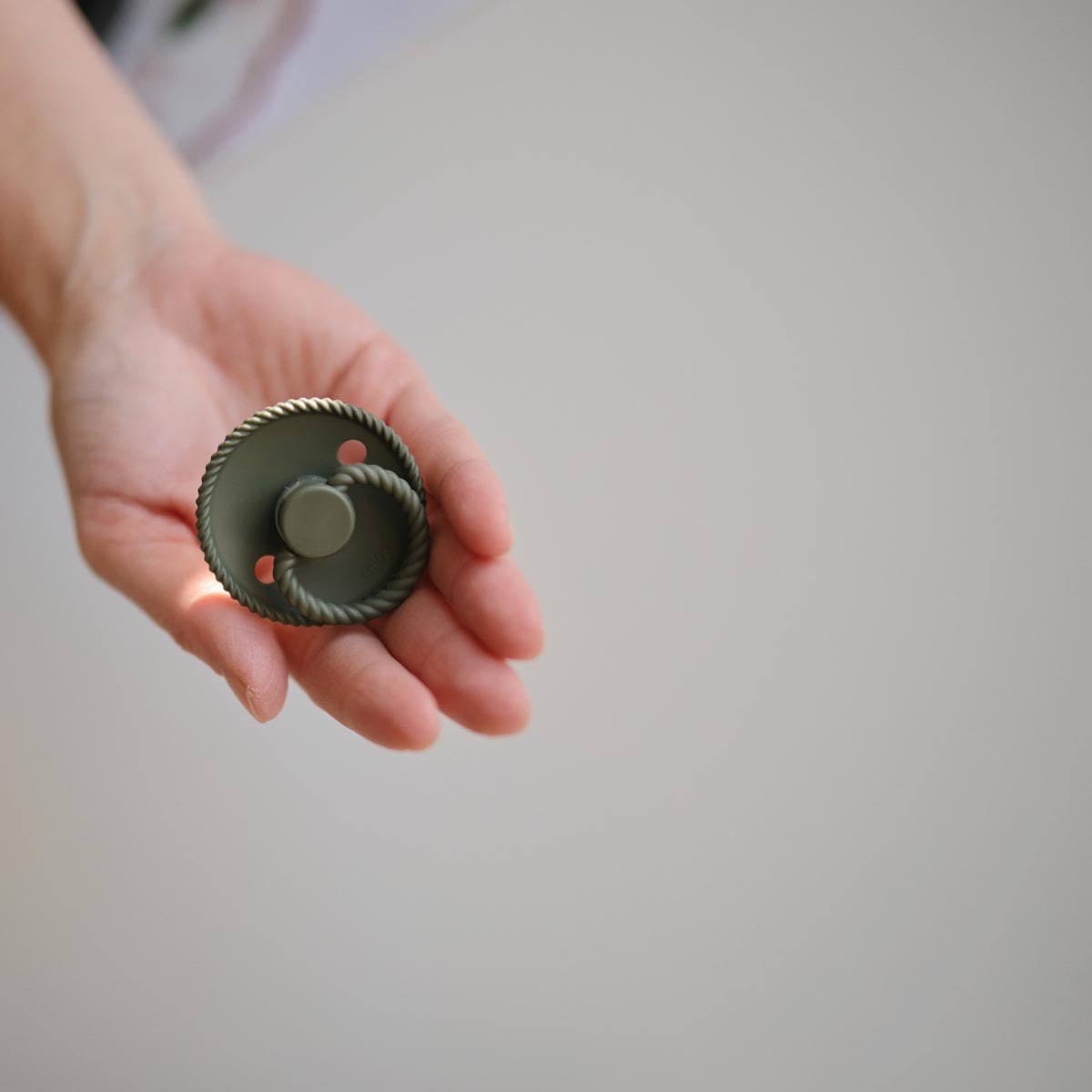 FRIGG Rope Pacifier 4 Pack Silicone 6-18 months Olive