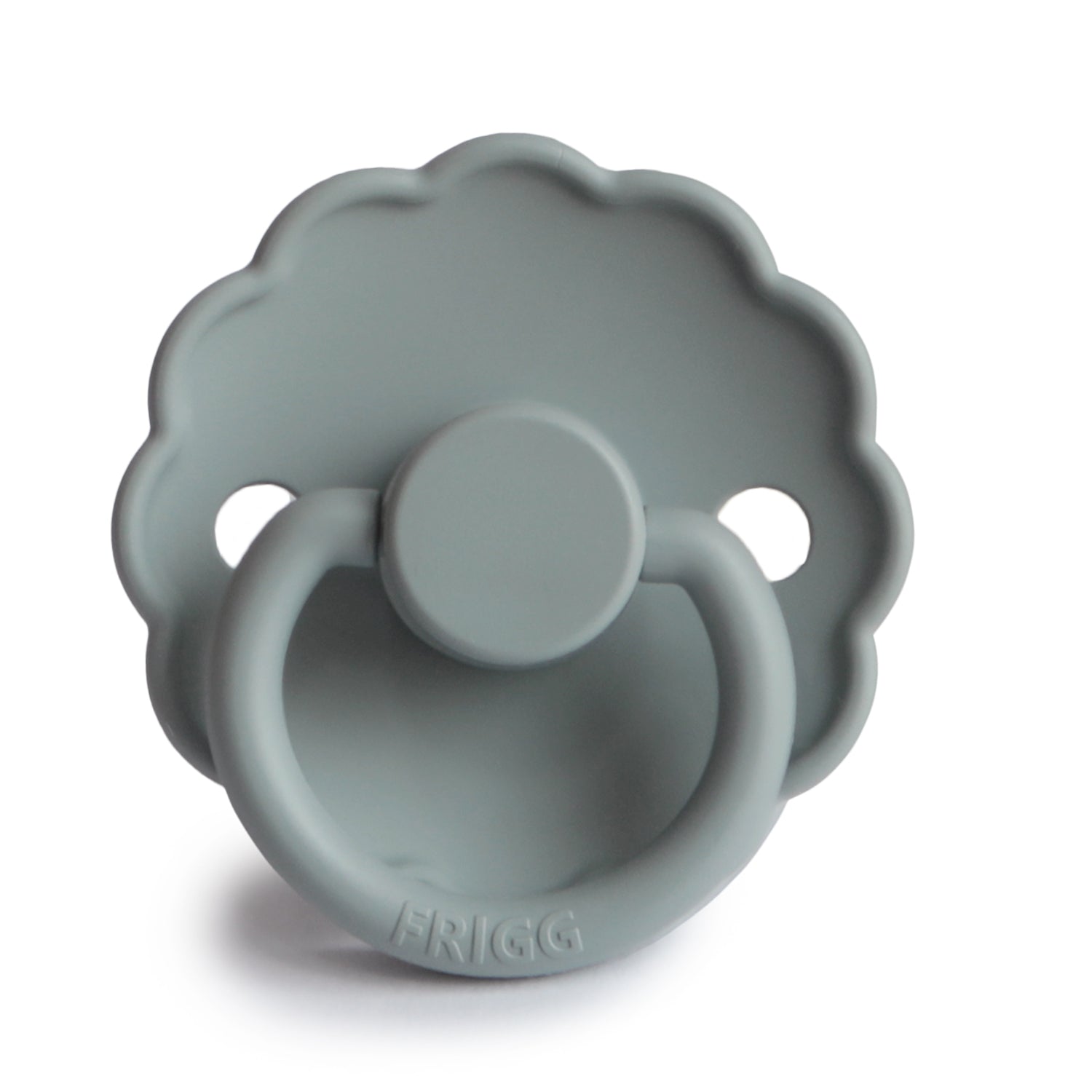 FRIGG Daisy Pacifier 4 Pack Silicone 0-6months French Grey