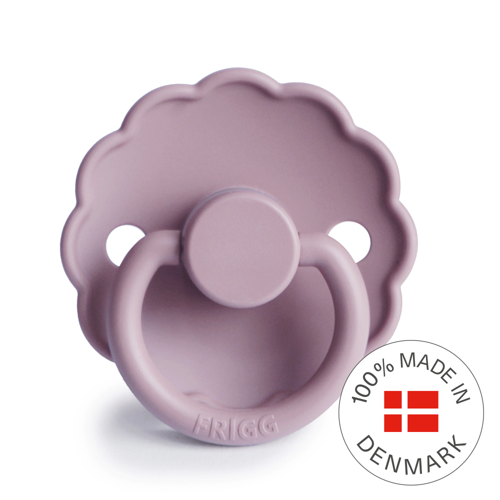 FRIGG Daisy Pacifier 4 Pack Silicone 6-18 months Heather