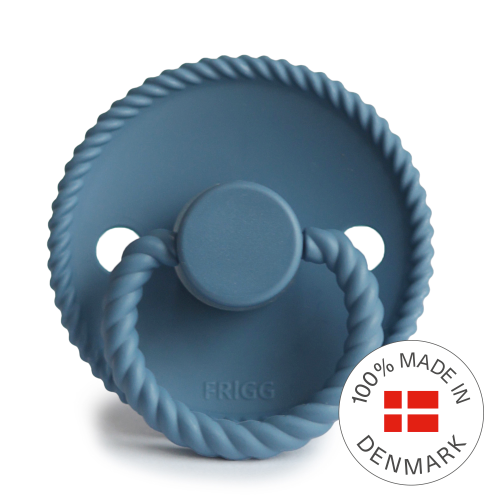 FRIGG Rope Pacifier 4 Pack Silicone 6-18 months Ocean View
