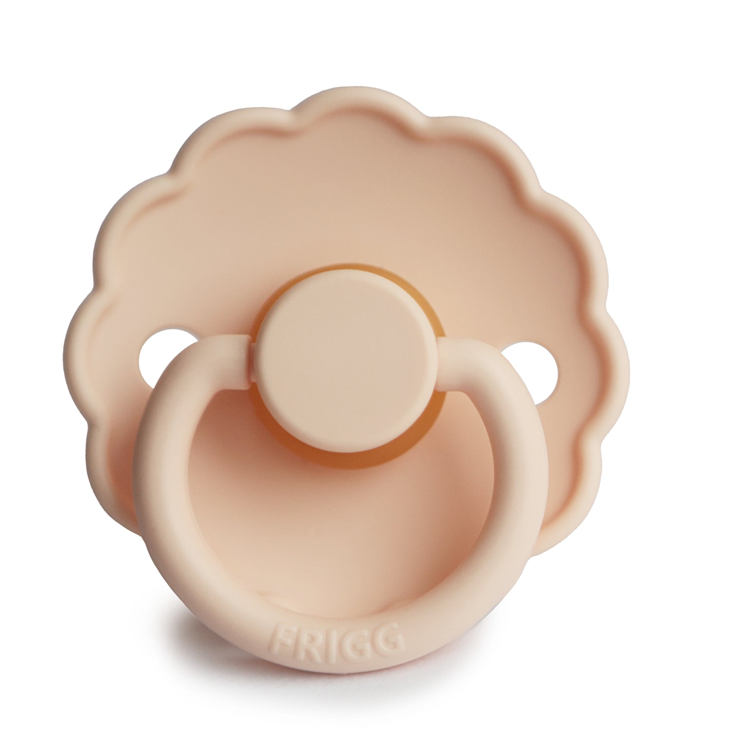 FRIGG Daisy Pacifier 4 Pack Latex 6-18 months Pink Cream