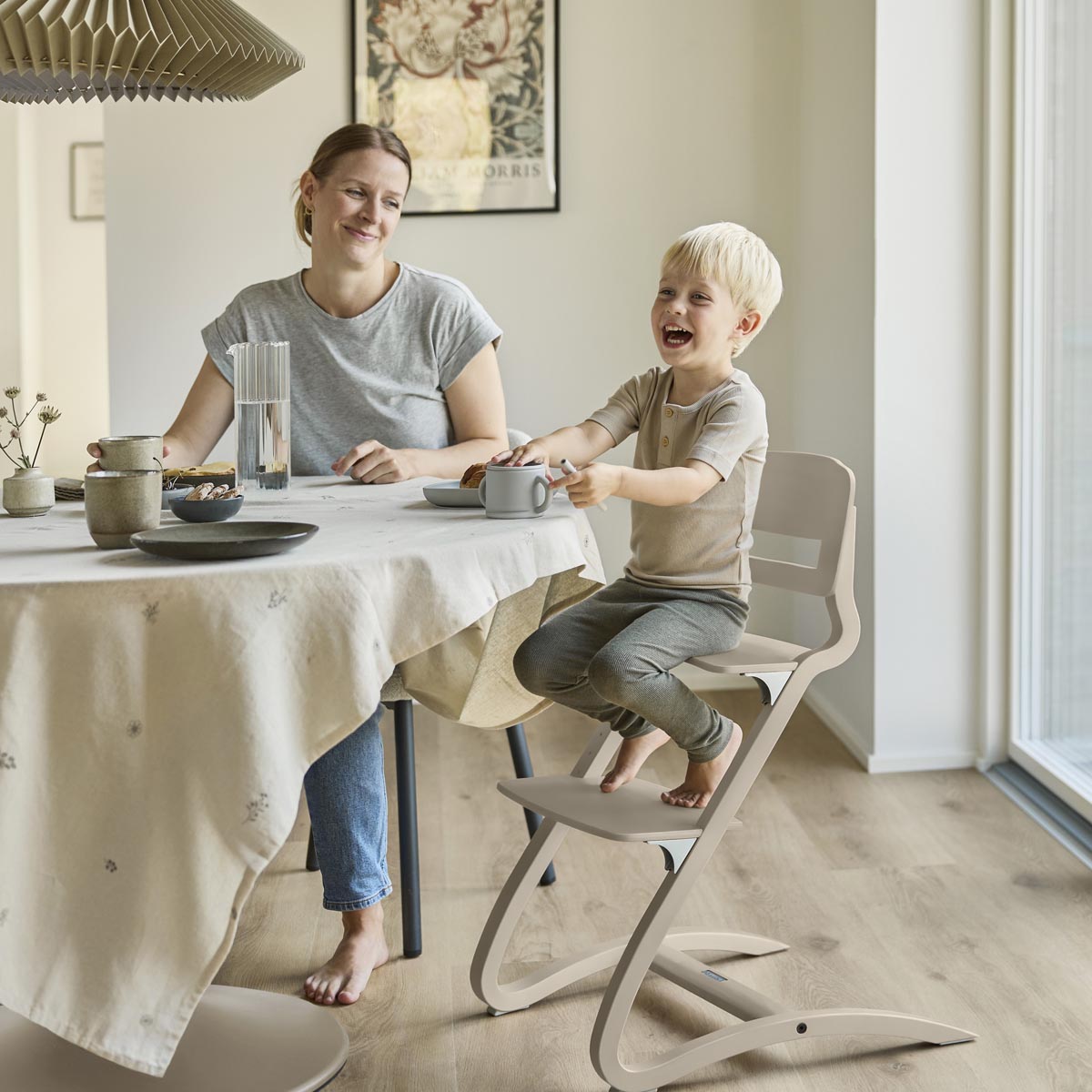 Leander Louie Highchair - Cappuccino