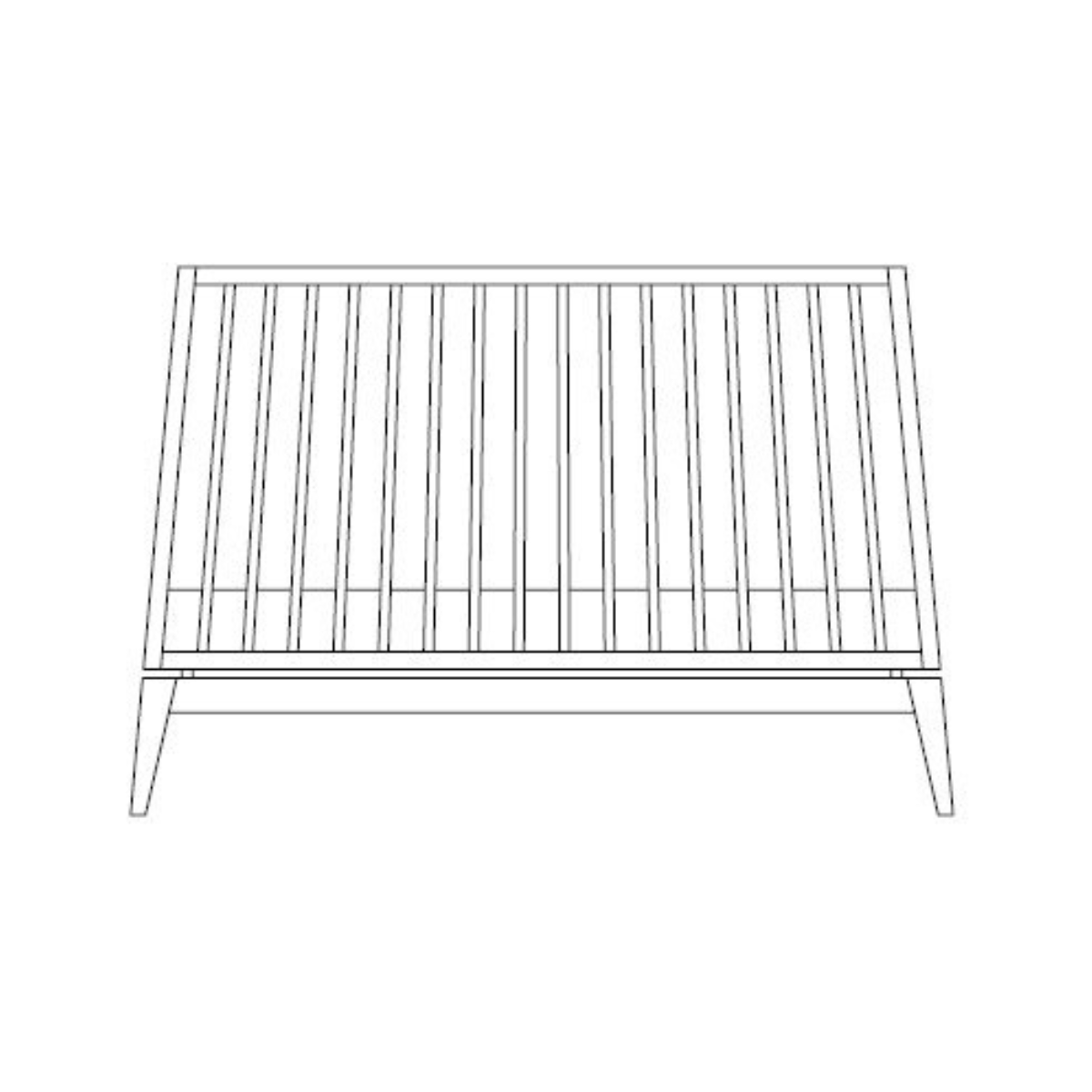 Leander Luna Cot Hardware Kit