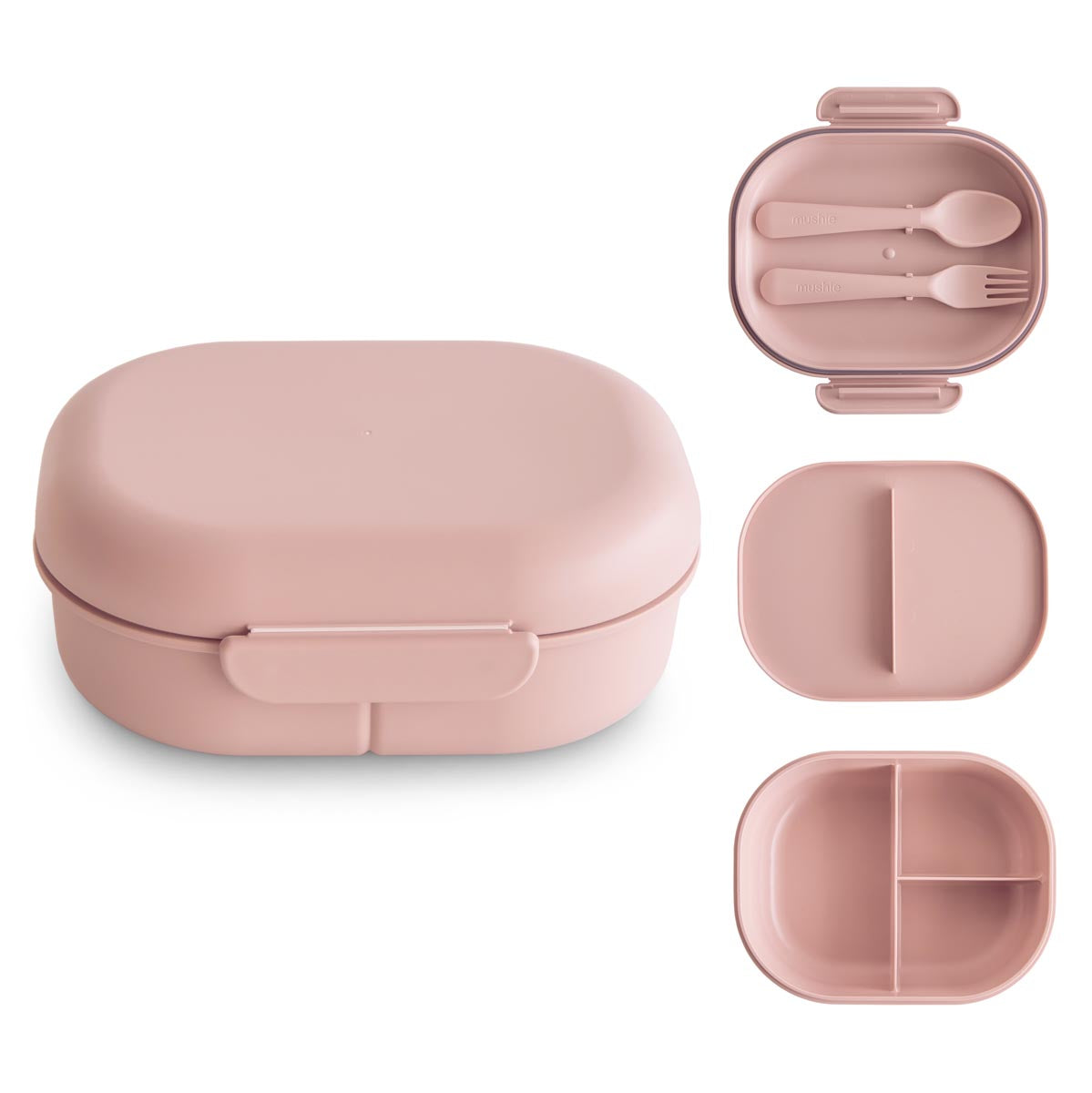 Mushie Lunch Box BLUSH CLEARANCE