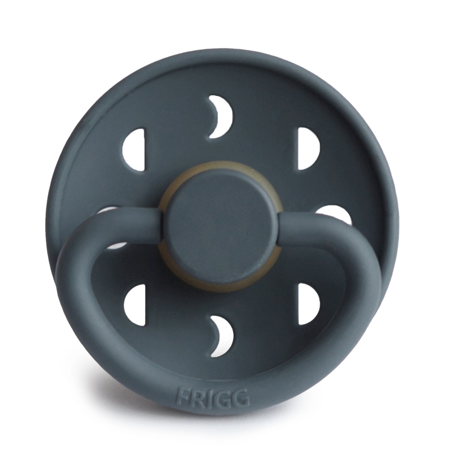 FRIGG Moon Pacifier 4 Pack Latex 6-18 months Slate
