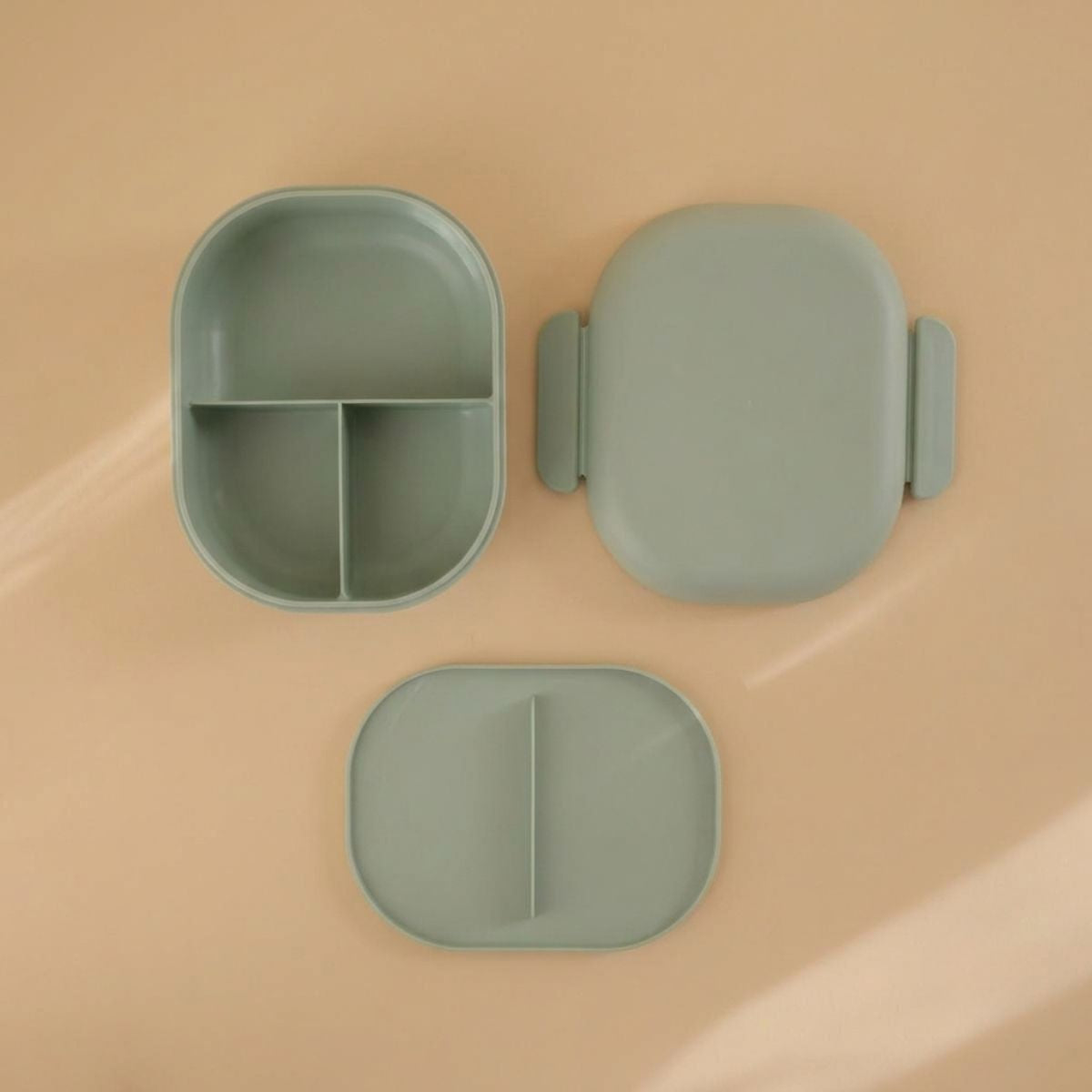 Mushie Lunch Box Sage - CLEARANCE