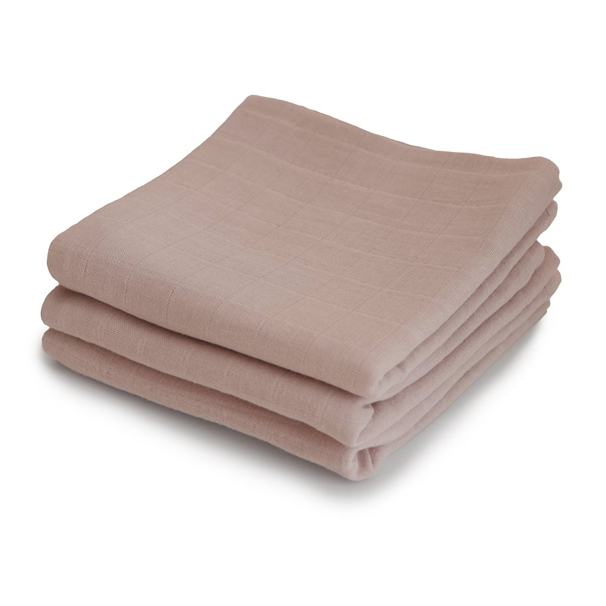 Mushie Organic Cotton Muslin Cloth 3pk