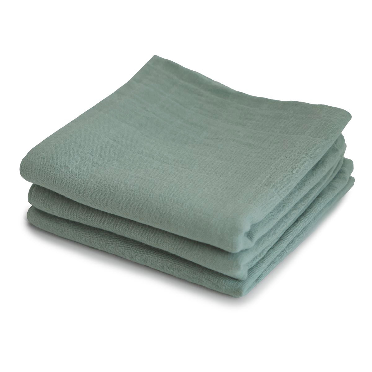 Mushie Organic Cotton Muslin Cloth 3pk