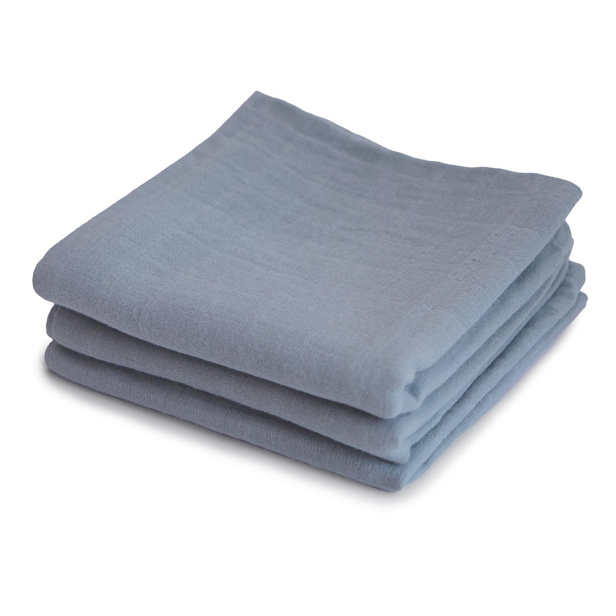 Mushie Organic Cotton Muslin Cloth 3pk