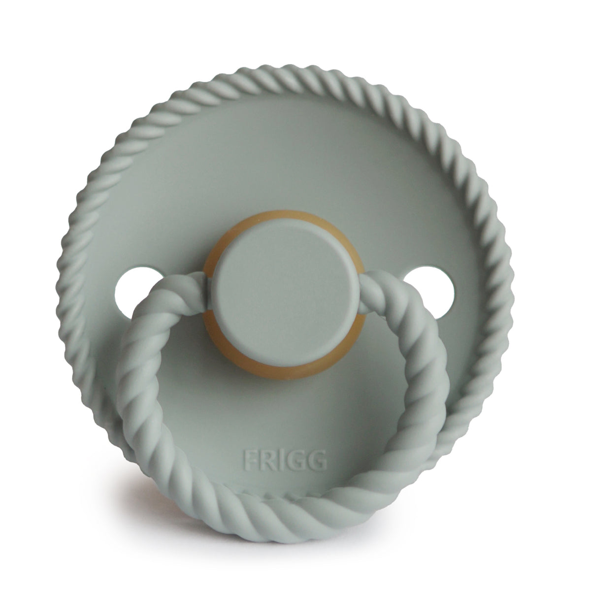 FRIGG Rope Pacifier 4 Pack Latex 0-6 months Sage
