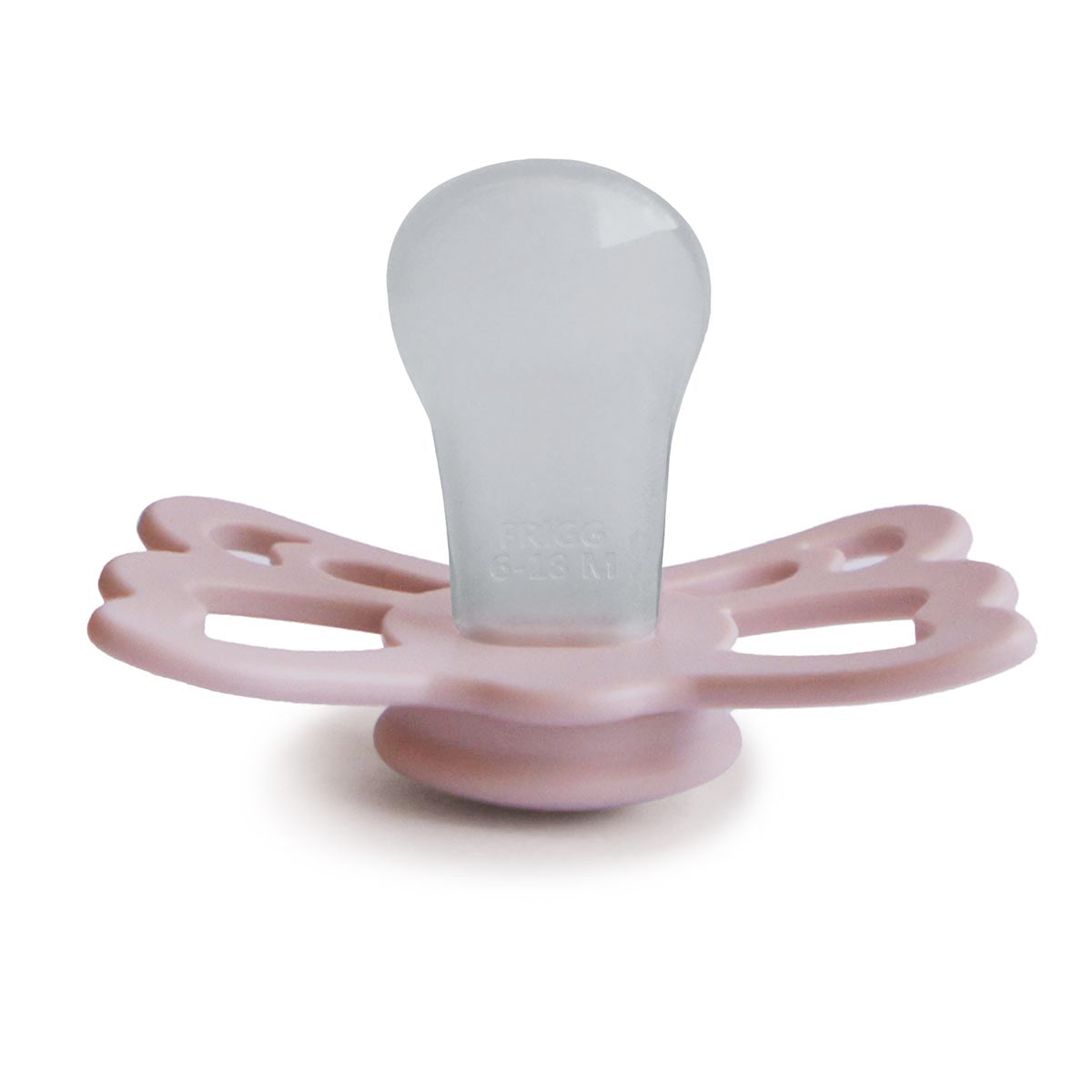 FRIGG Butterfly Pacifier 4 Pack Silicone 6-18months Blush