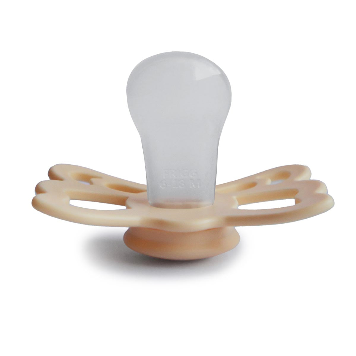 FRIGG Butterfly Pacifier 4 Pack Silicone 6-18months Daffodil