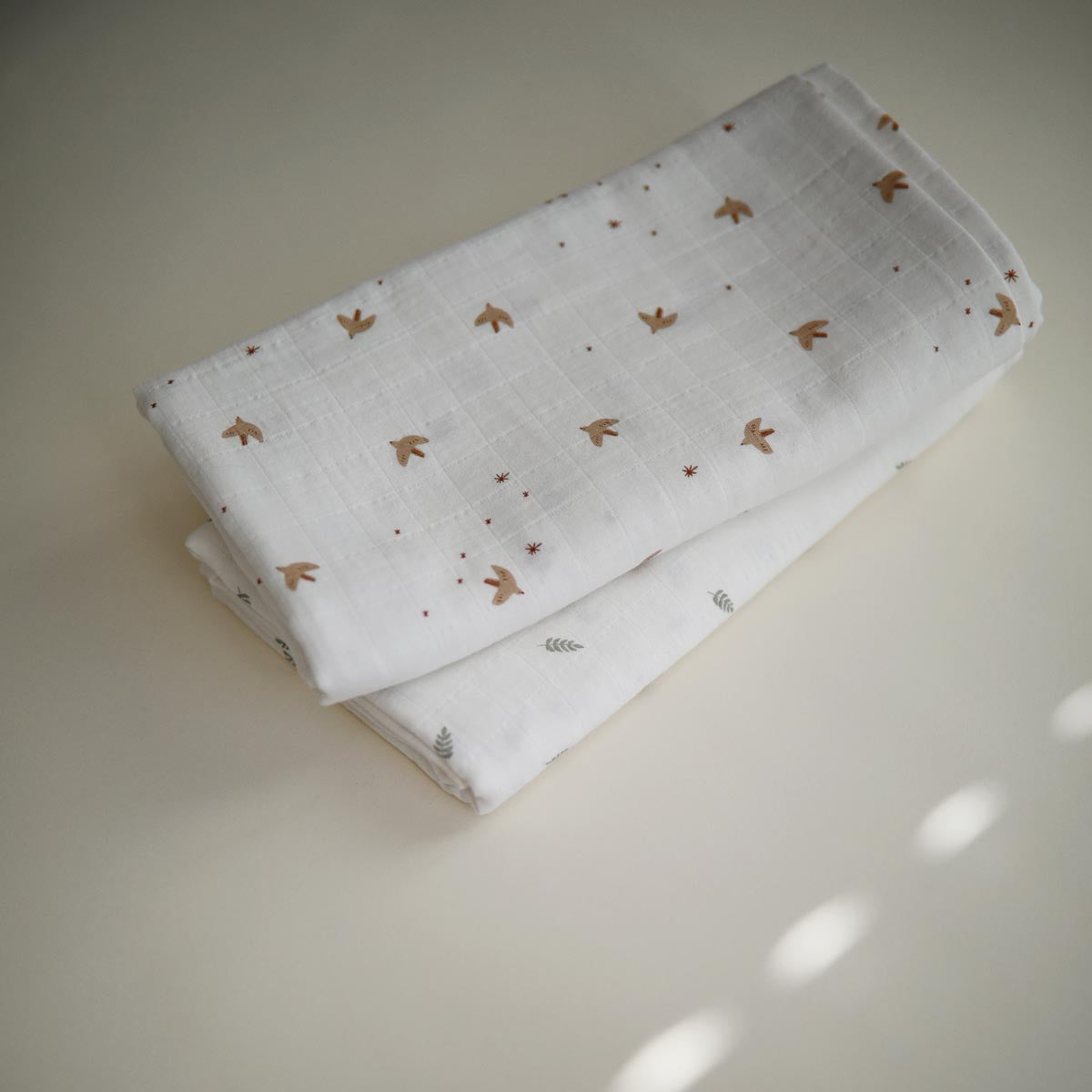 Mushie Organic Cotton Swaddle