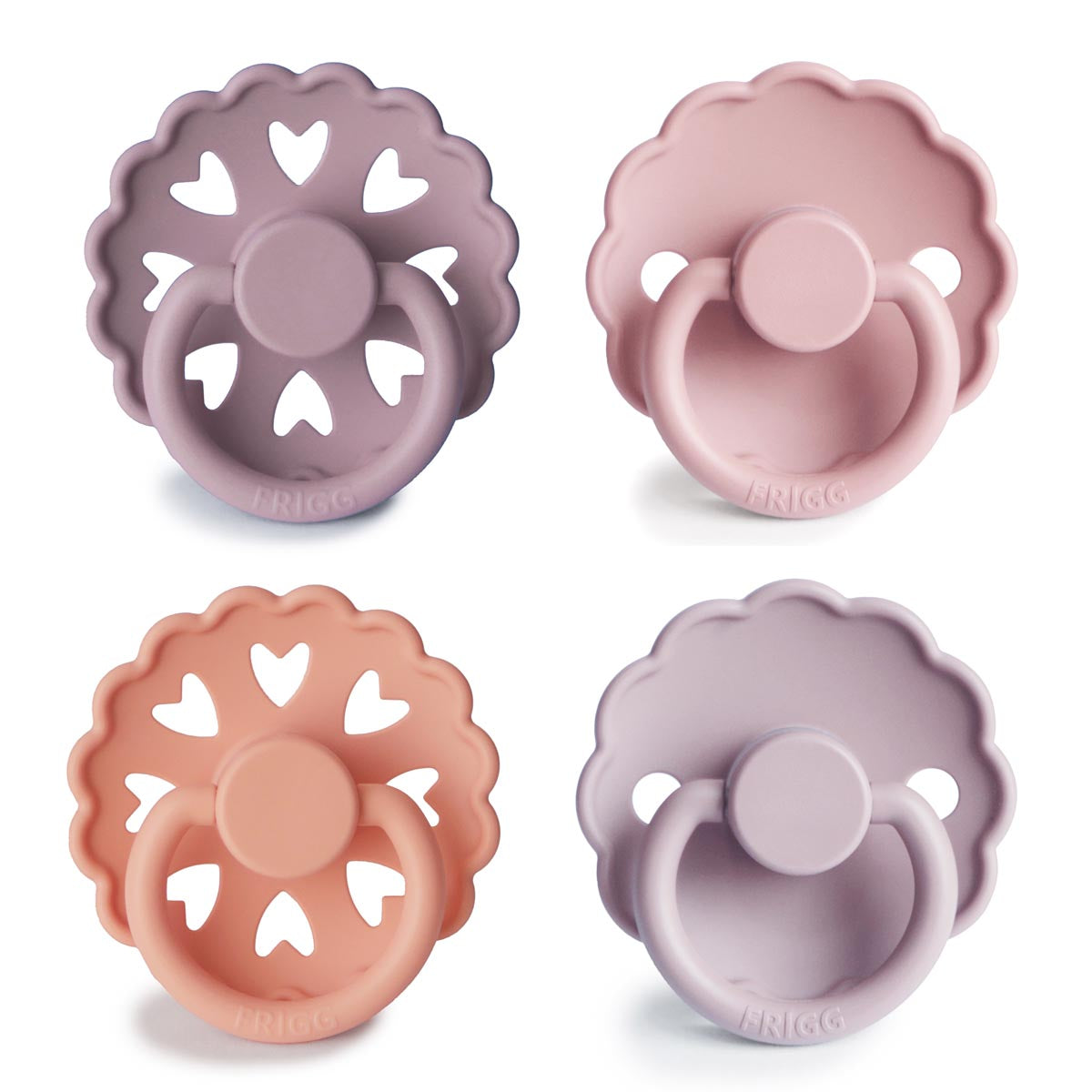 FRIGG Multi Pacifier 4 Pack Silicone